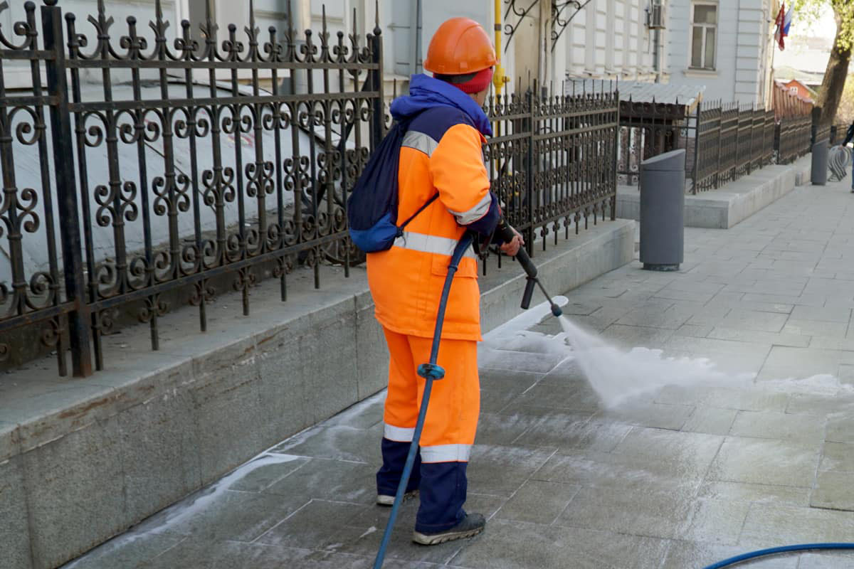 C-Commercial Pressure Washing