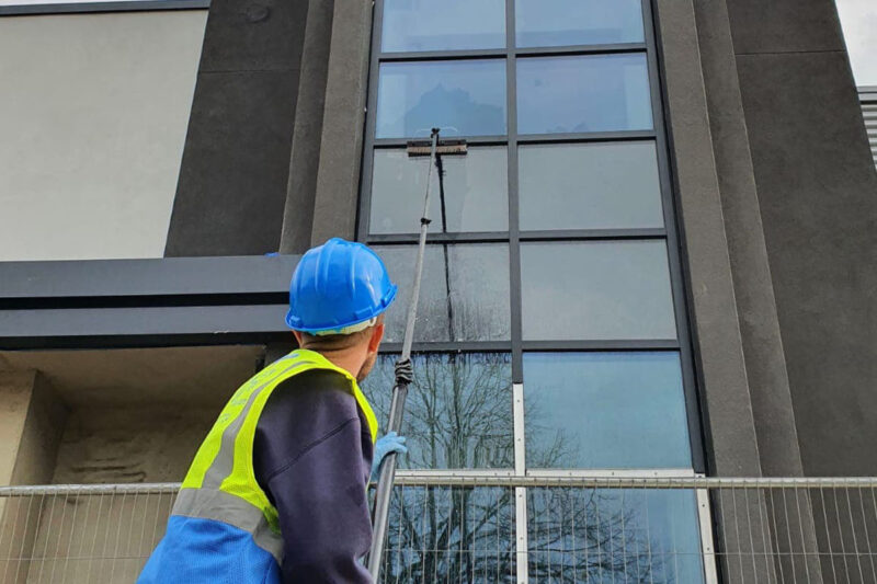 Pure Water Fed Pole Window Cleaning JADE Window Cleaning Specialists