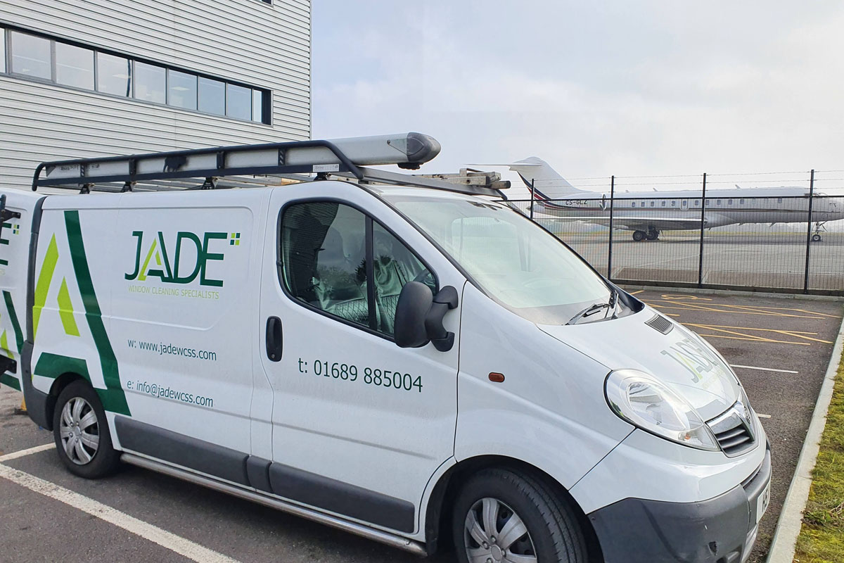 JADE Window Cleaning Van01